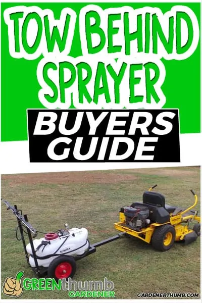 best tow behind sprayer