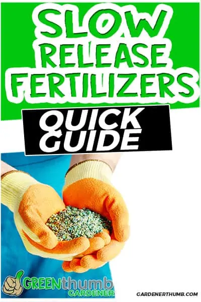 slow release fertilizer