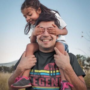 Dad Man Myth Garden Legend Mens T Shirt Black Man