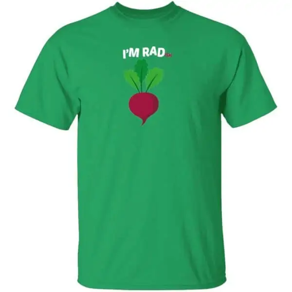 Im RADish Mens T Shirt Irish Green