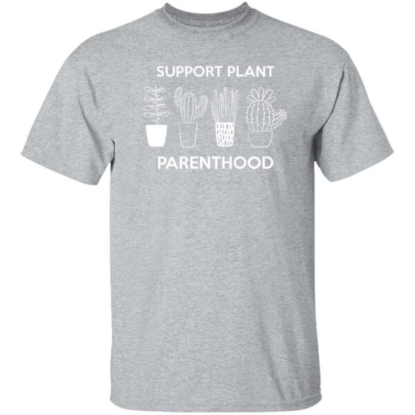 Support Plant Parenthood Mens T Shirt Sport Grey