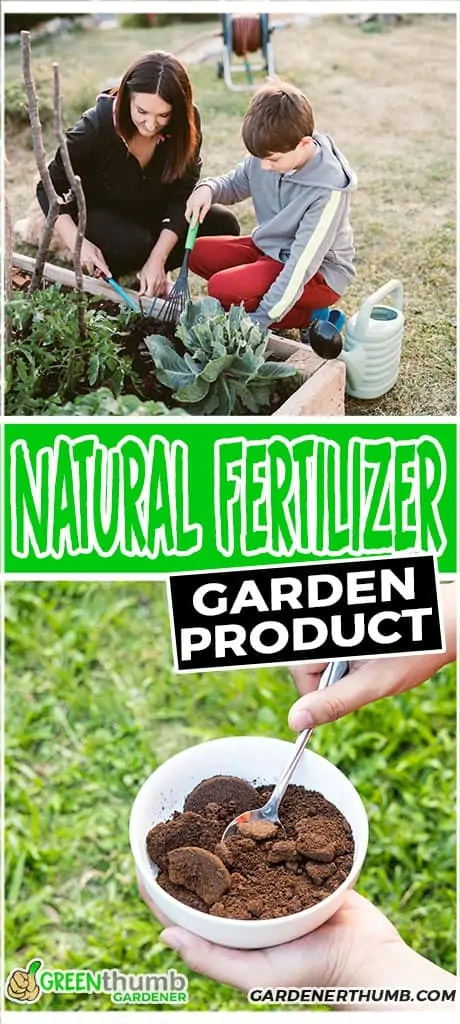natural fertilizer garden product
